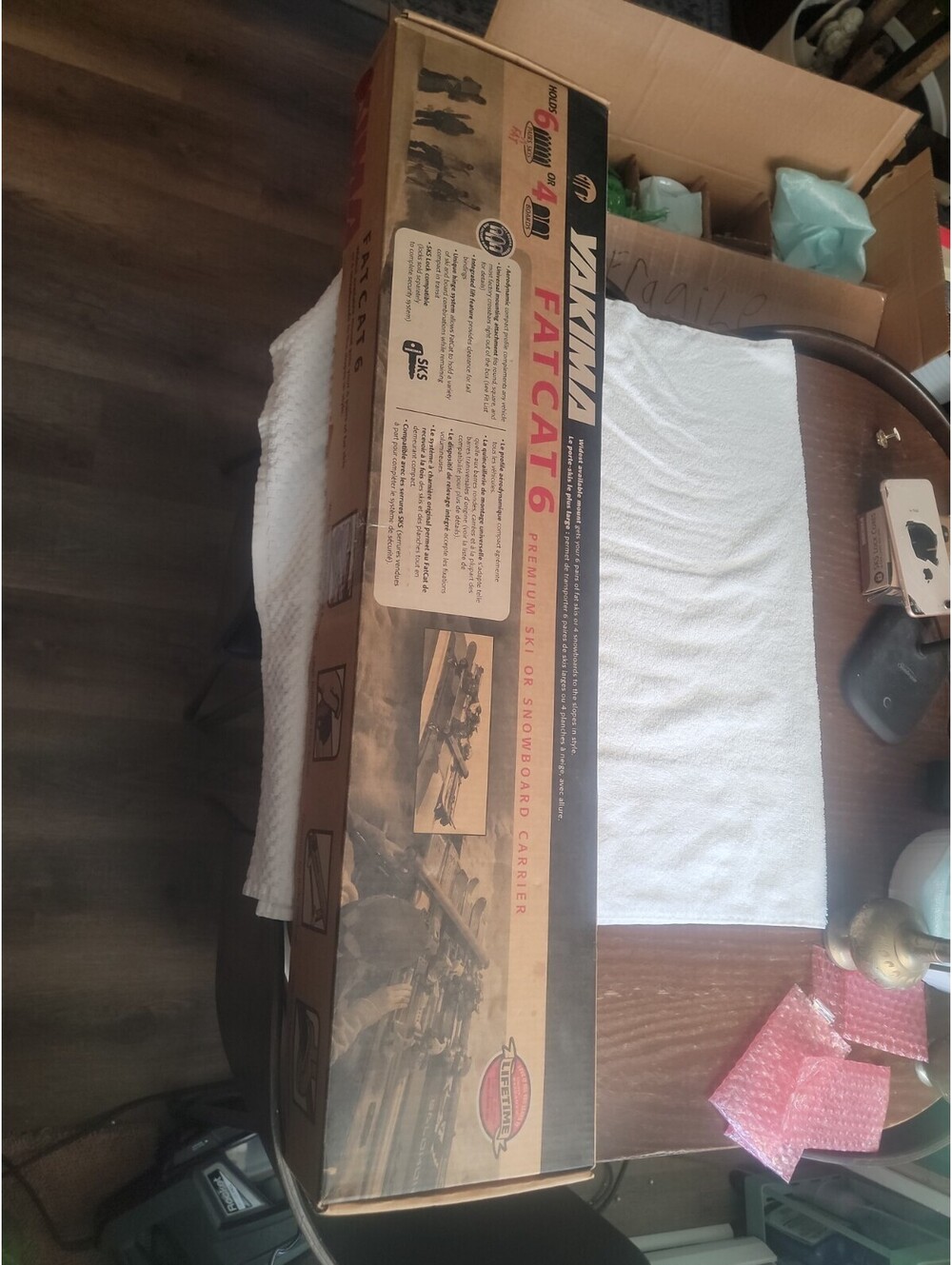 Yakima FatCat Rooftop 6 Snowsports Mount. Brand New